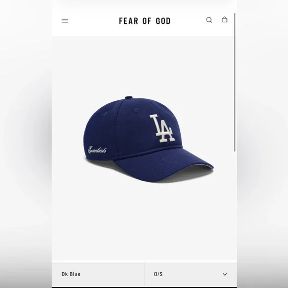 Fear of God ESSENTIALS
Los Angeles Dodgers 9FORTY Cap - Picture 8 of 8